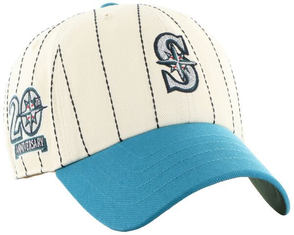 フォーティーセブン レディース アクセサリー 帽子 47 Adult Seattle Mariners Cream Cooperstown Rawlings Clean Up Adjustable Hat NoColor クリーム
