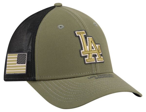 ニューエラ レディース アクセサリー 帽子 New Eradult Armed Forces Day 2026 Los Angeles Dodgers 39Thirty Stretch Fit Hat NoColor