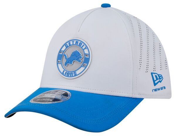 ニューエラ レディース アクセサリー 帽子 New Eradult Detroit Lions White AFrame Patch 39Thirty Stretch Fit Hat NoColor ホワイト