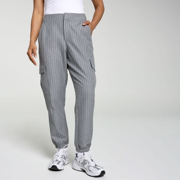 キャリー レディース ボトムス カジュアルパンツ クレープ CALIA Womens Effortless Crepe Cargo Jogger Heather Pinstripe ヘザー