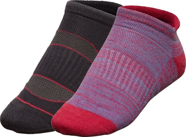 アルパインデザイン レディース アンダーウェア 靴下 Alpine Design Womens Explorer Low Cutab Socks 2 Pack Raspberry