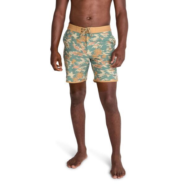 ハウラーブラザーズ メンズ ボトムス ハーフパンツ・ショーツ ショートパンツ Howler Brothers Menstretch Bruja Boardshorts Hibiscus Ribbons Antique Black ブラック
