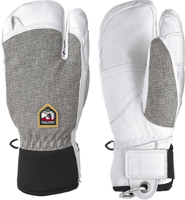 ヘストラ メンズ アクセサリー 手袋 レザー Hestra Mens Army Leather Patrol 3Finger Glove Light Grey グレー