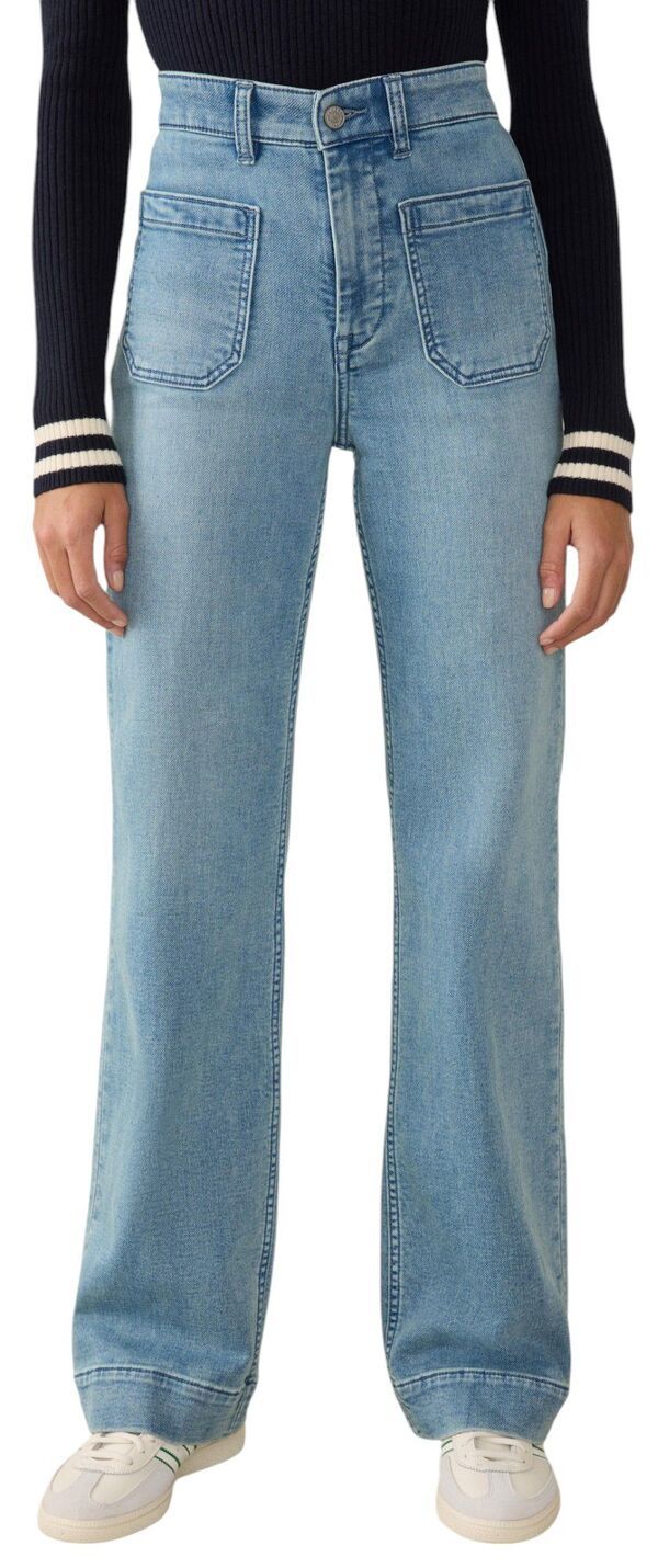 ファレティ レディース ボトムス カジュアルパンツ ワイドレッグ パイル Faherty Womenstretch Terry Wide Leg Pants Eastern Shore Wash