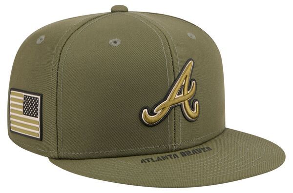 ニューエラ レディース アクセサリー 帽子 New Eradult Armed Forces Day 2026 Atlanta Braves 59Fifty Fitted Hat NoColor