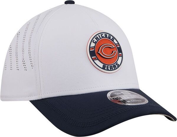 ニューエラ レディース アクセサリー 帽子 New Eradult Chicago Bears White AFrame Patch 39Thirty Stretch Fit Hat NoColor ホワイト