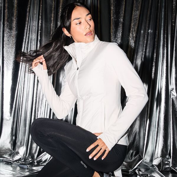 キャリー レディース アウター ジャケット・ブルゾン CALIA Womens Coldash Jacket Cloud Cover