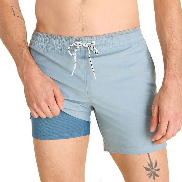 チャビーズ メンズ 水着 ハーフパンツ・ショーツ Chubbies Mens Classic Lined 55 Swim Trunks The Blue Horizons ブルー 18,446円