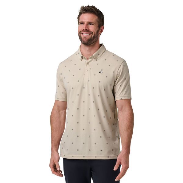 トラビスマヒュー メンズ トップス ポロシャツ ジャージー TravisMathew Mens Performance Jersey Comfort Golf Polo Italian Sand サンド
