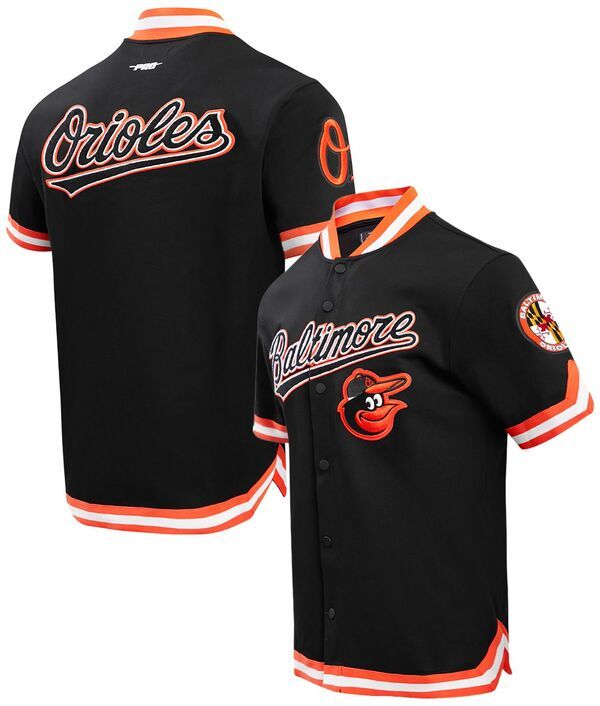 プロスタンダード メンズ アウター ジャケット・ブルゾン Pro Standard Mens Baltimore Orioles Black Warmup Jacket NoColor ブラック