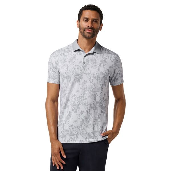 トラビスマヒュー メンズ トップス ポロシャツ TravisMathew Mens Featherweight Season Golf Polo Heather Light Grey グレー