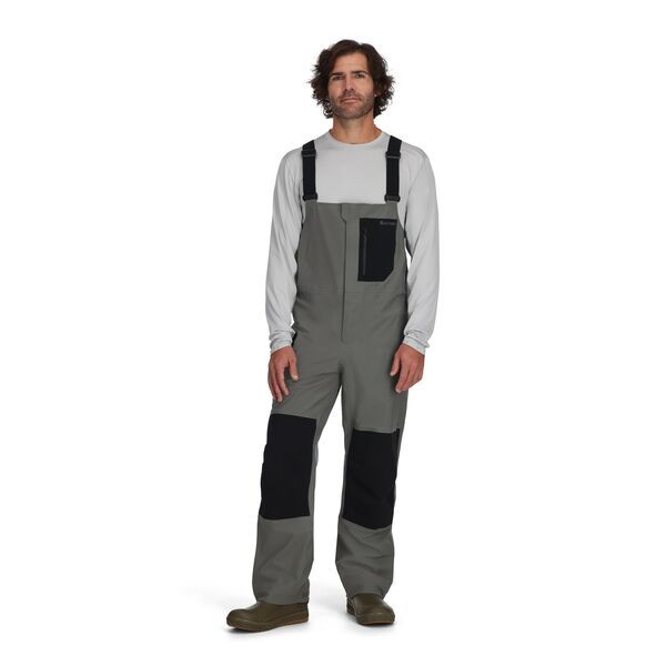 シムズ メンズ ボトムス カジュアルパンツ Simms Mens Vapor Elite Bib Gunmetal ガンメタル