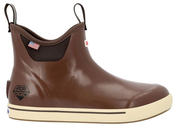 エクストラタフ メンズ シューズ ブーツ・レインブーツ アンクル XtraTuf Mens Pro Ankle Deck Boots Brown ブラウン