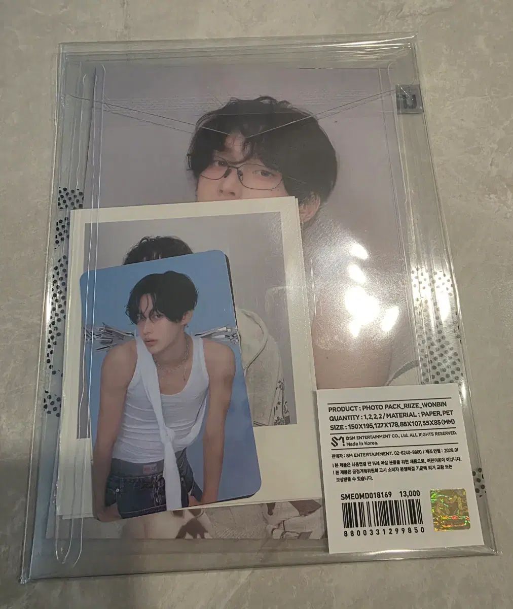 未開封) RIIZE（ライズ） 2026 シーグリ ウォンビン(WONBIN) フォトパック 出品
