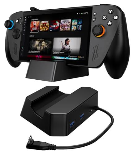 Antank S5-A 充電スタンド ROG Xbox Ally/ROG Xbox Ally X 対応 ポータブル ドック代替 2つのUSB-Aポート搭載 100W USB-C充電対応/