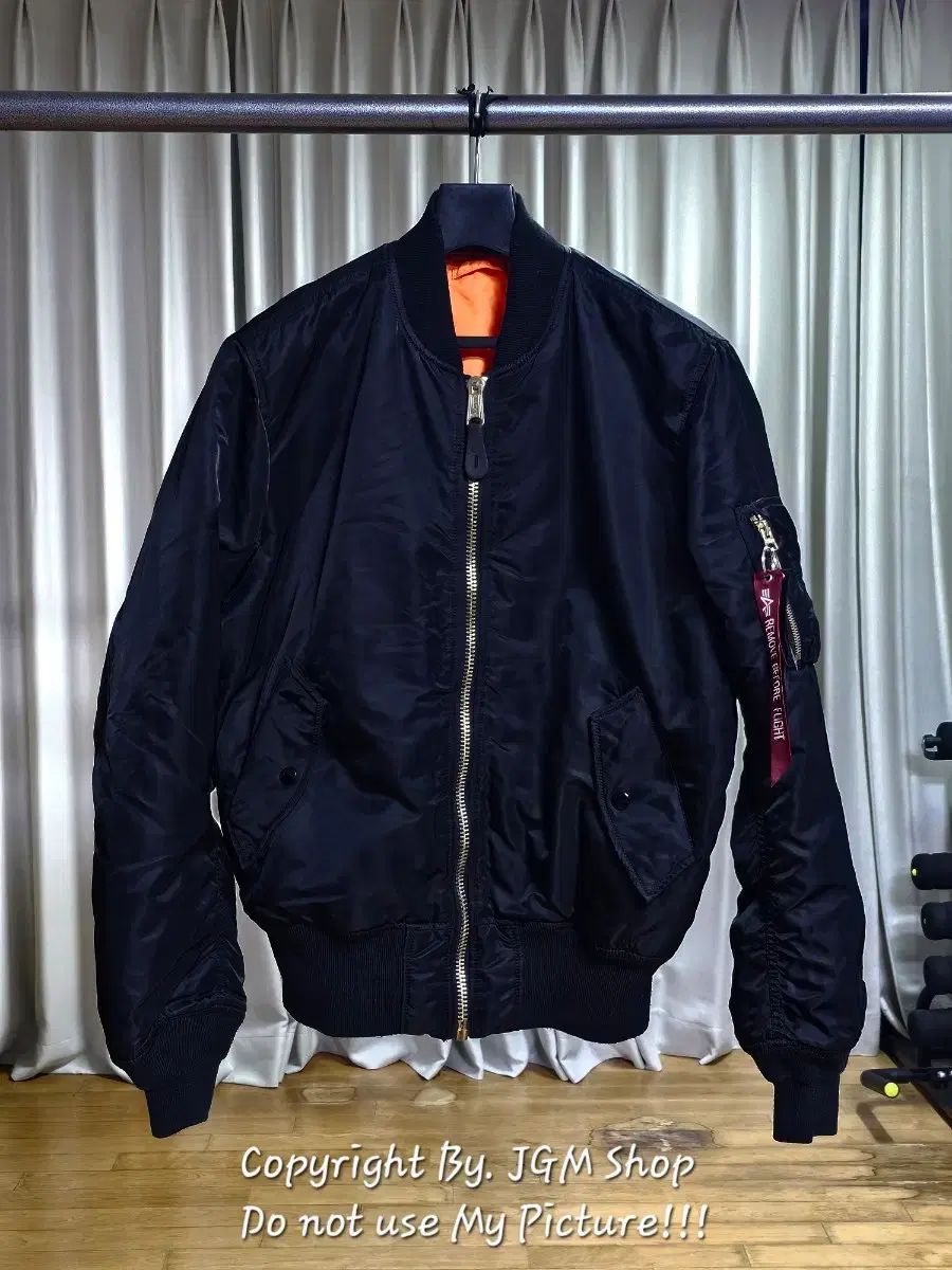アルファインダストリーズ MA-1 MA-1 ジャケット ブラック S 170/88A