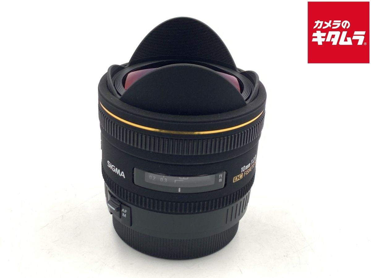 【中古】 【並品】 シグマ 10mmF2.8 EX DC FISHEYE HSM キヤノン用