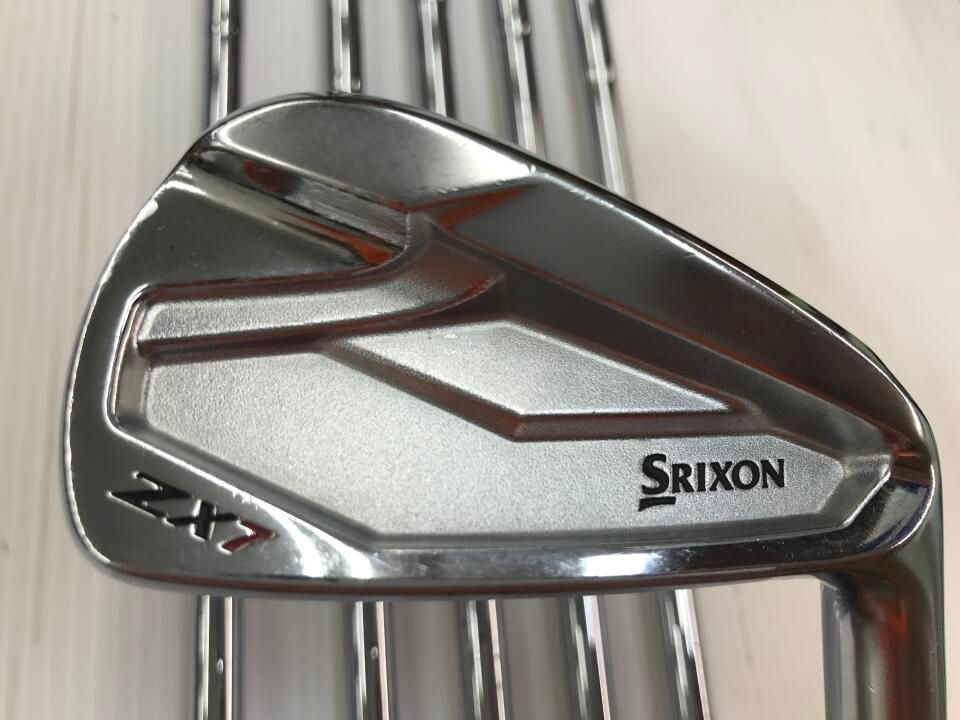 ダンロップ　SRIXON ZX7　ダイナミックゴールド D.S.T.(NEWデザイン)　S200フレックス　アイアンセット　中古【最短即日発送】