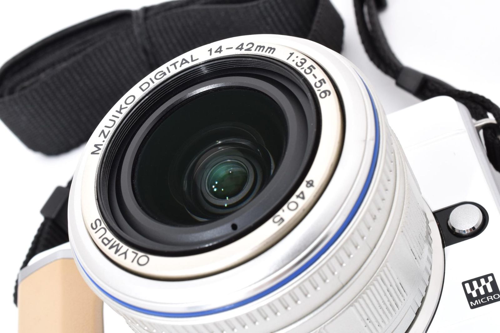 実用品 Olympus オリンパス E-PL1 白 ホワイト / M.ZUIKO DIGITAL 14 