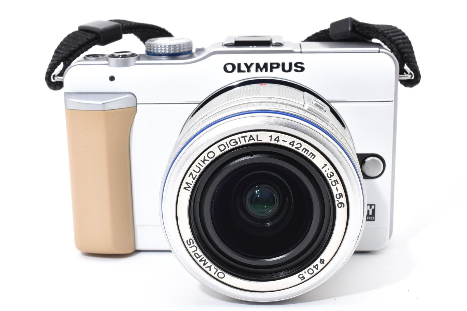 実用品 Olympus オリンパス E-PL1 白 ホワイト / M.ZUIKO DIGITAL 14 