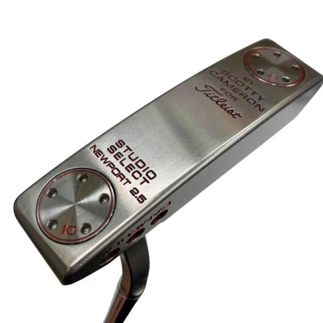 【中古】 タイトリスト SCOTTY CAMERON STUDIO SELECT NEWPORT 2.5 33インチ パター PT スチール (フレックスその他) メンズ 男性用 右利き 右用 Cランク ゴルフクラブ