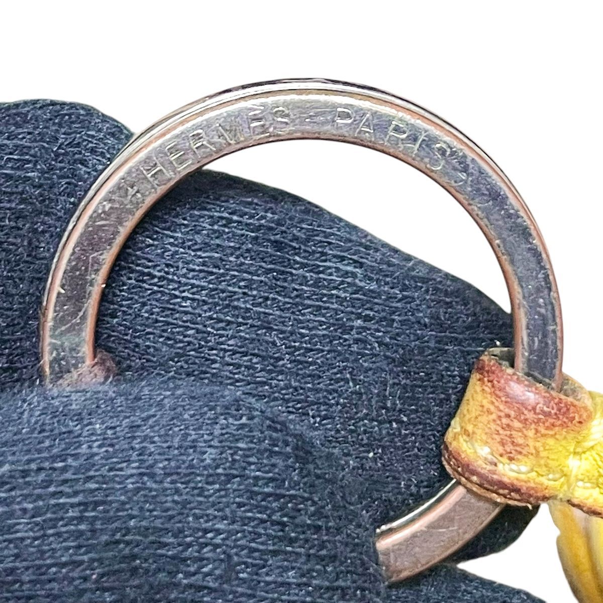中古】 HERMES エルメス バッグチャーム カルメン2個セット ルージュ