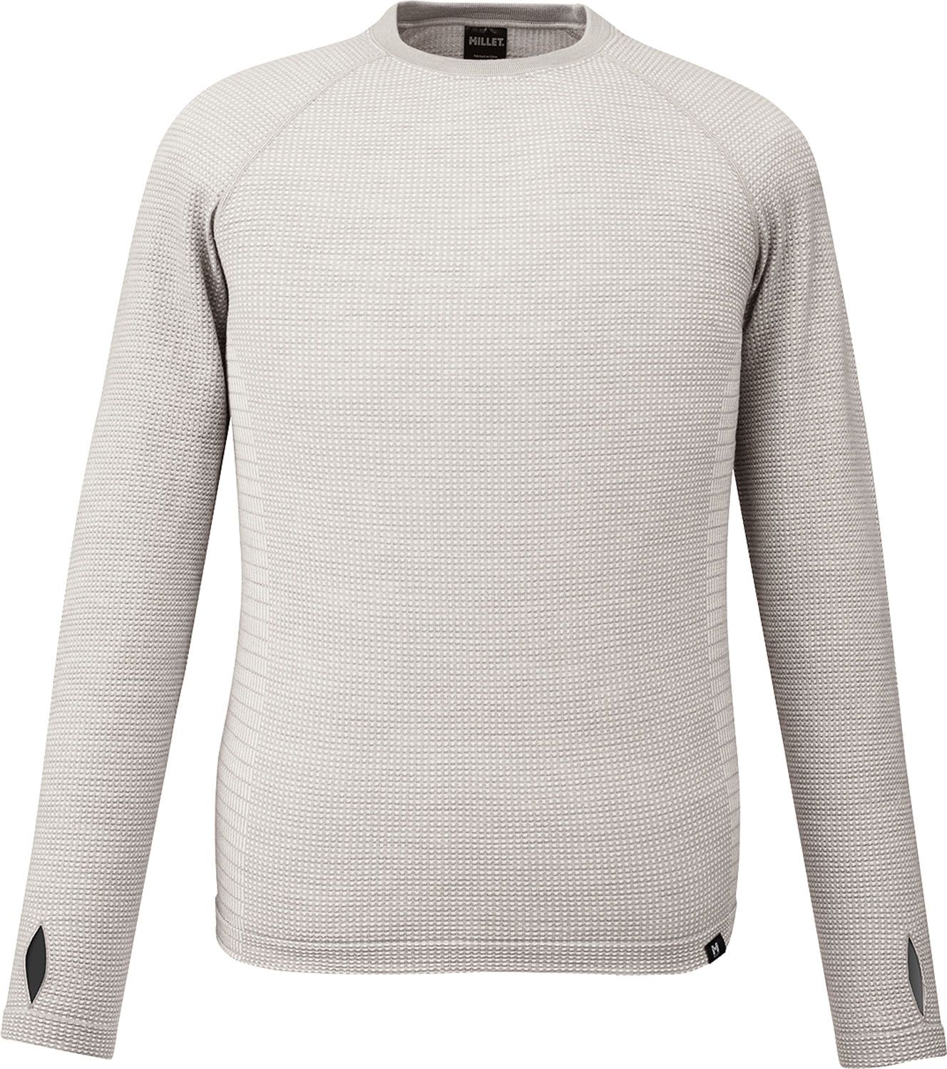 ミレー MILLET アウトドア ホールガーメント ワッフル ウール クルー WHOLE GMT WAFFLE WOOL CRW お出かけ MIV01905 N9331 WINTERHAZE