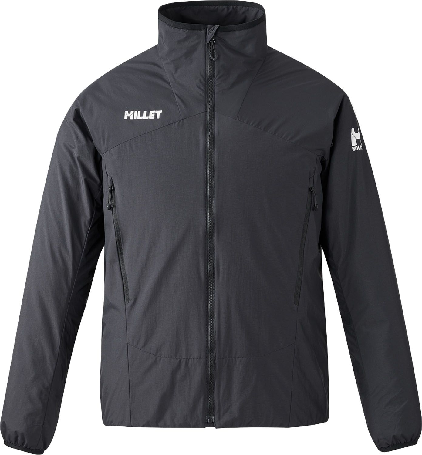 ミレー MILLET アウトドア ブリーズバリヤー II ラインド ジャケット MIV02120 N0247 BLACK-NOIR