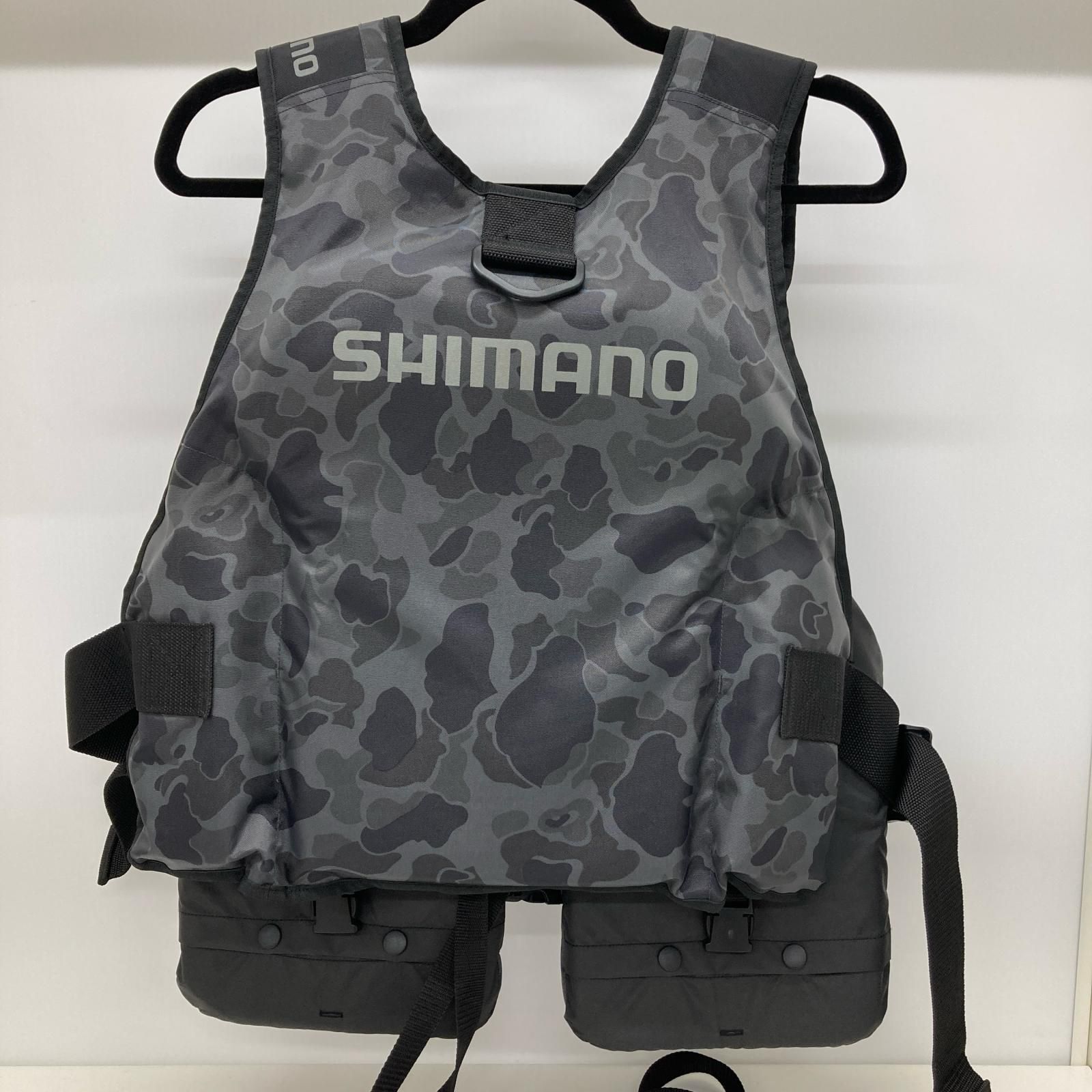 SHIMANO シマノ ゲームベストライト VF-068T グレーダックカモ