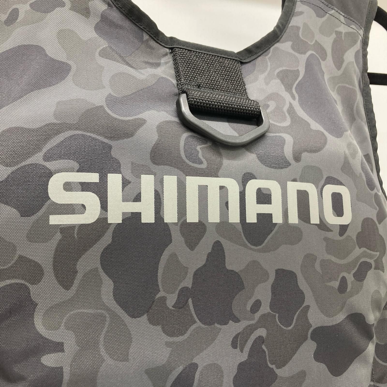 SHIMANO シマノ ゲームベストライト VF-068T グレーダックカモ