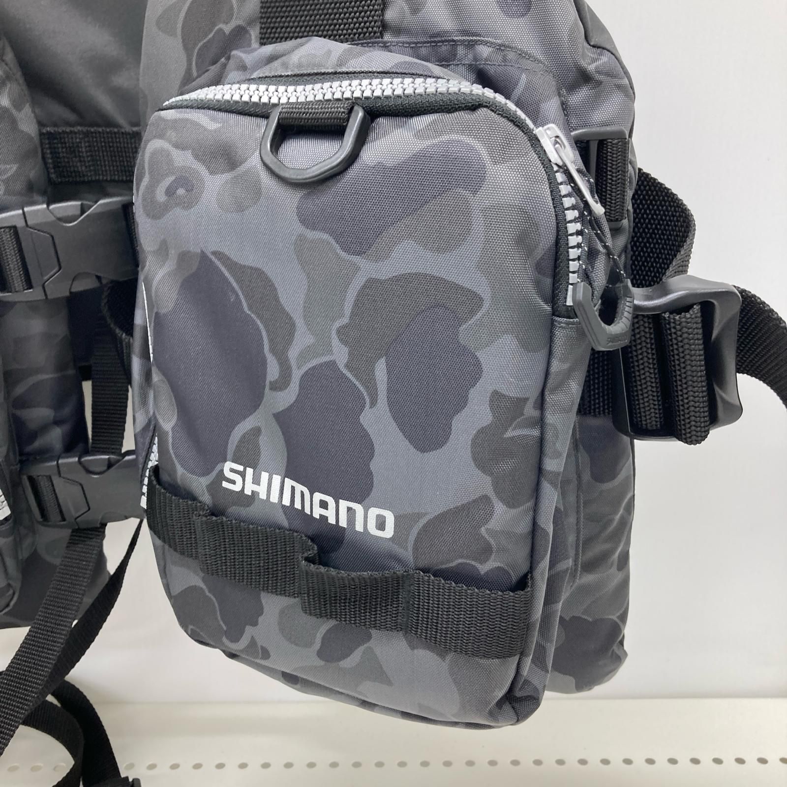SHIMANO シマノ ゲームベストライト VF-068T グレーダックカモ