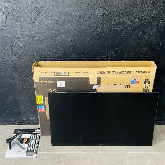 美品 山善 キュリオム 32インチ 液晶テレビ 【中古】動作保証 YAMAZEN qriom QRTN-32W2K 2026年製 049033/23849