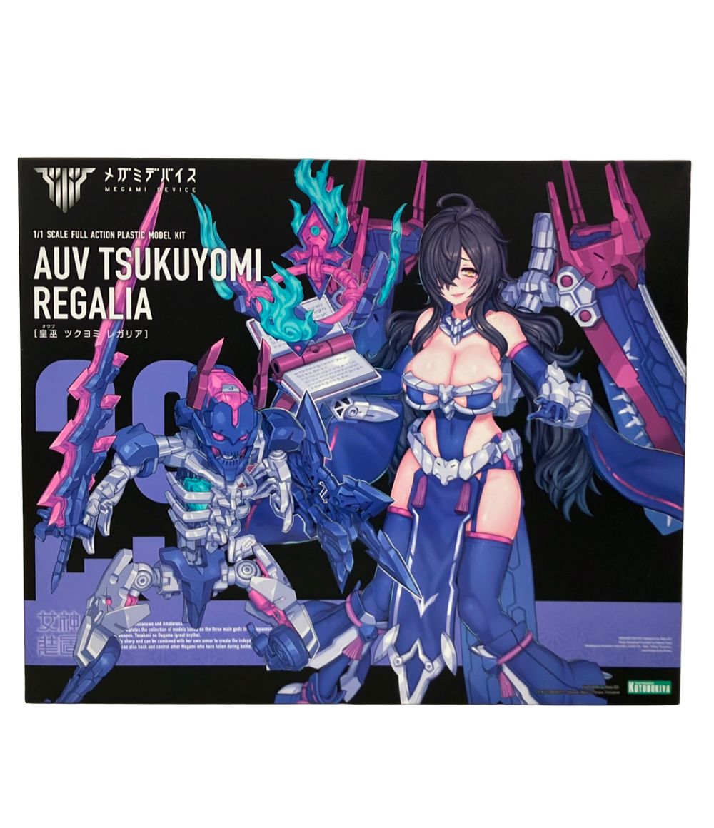 美品 コトブキヤ メガミデバイス 皇巫(オウブ) ツクヨミ レガリア プラモデル