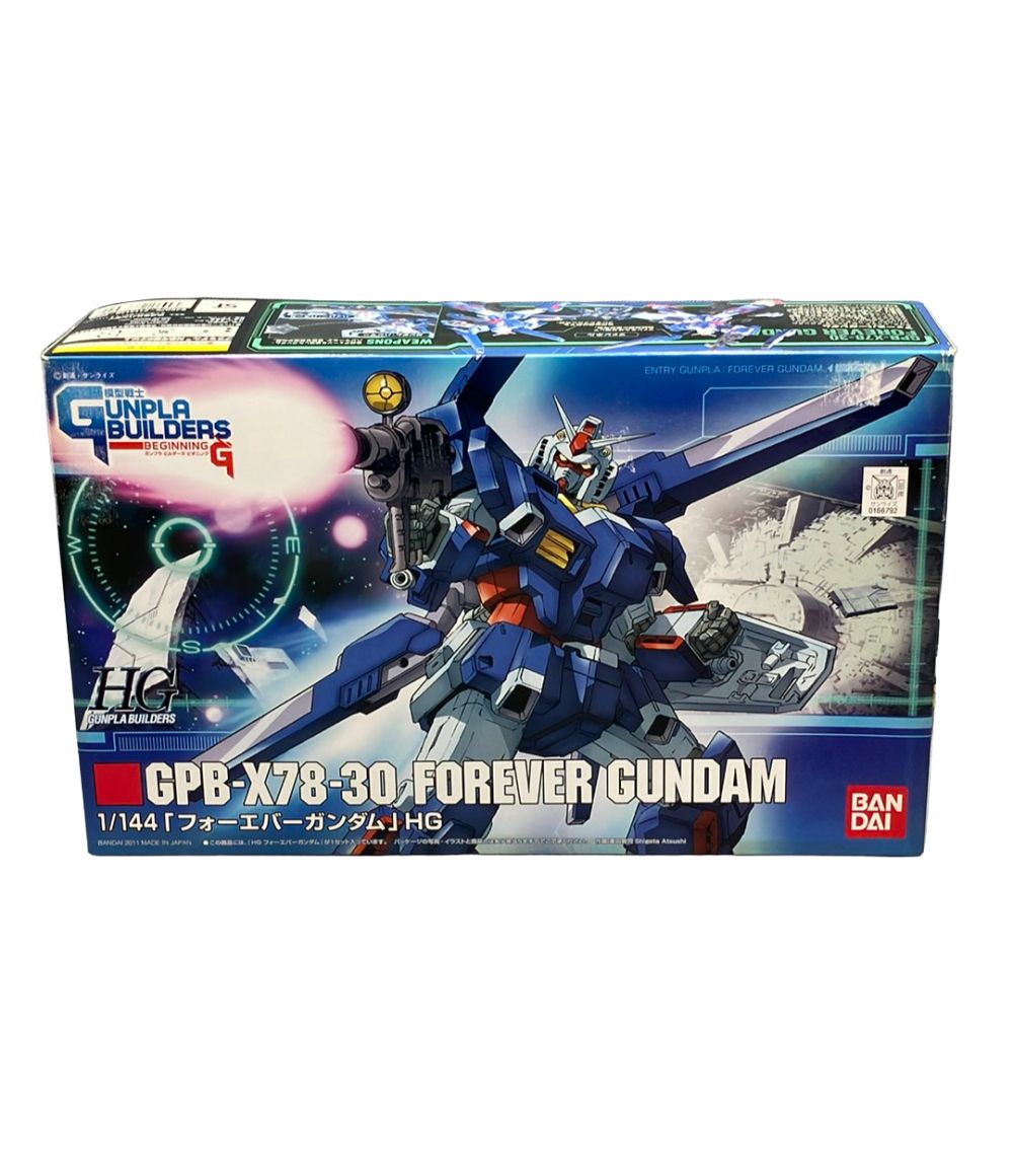 バンダイ 模型戦士ガンプラビルダーズ ビギニングG HG 1/144 GPB-X78-30 フォーエバーガンダム プラモデル