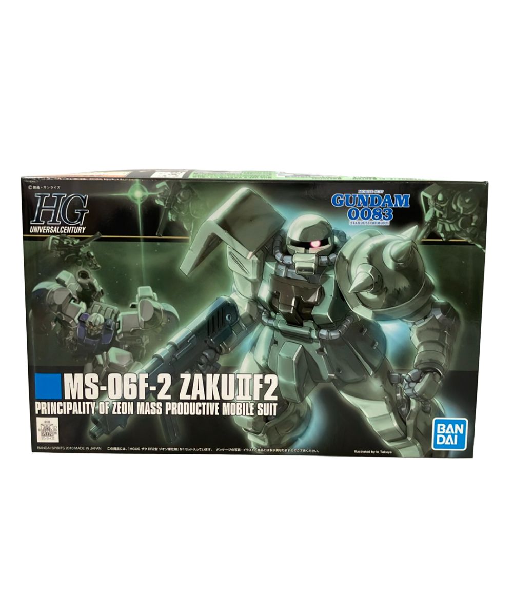 BANDAI 機動戦士ガンダム0083 STARDUST MEMORY HG 1/144 するMS-06F-2 ザクII F2型 ジオン軍仕様 プラモデル ガンプラ