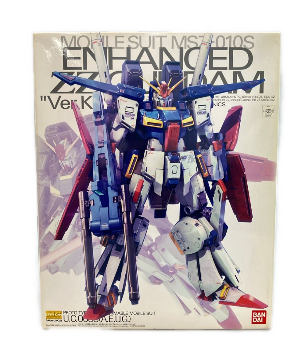 BANDAI 機動戦士ZZガンダム MG 1/100 強化型ダブルゼータガンダム Ver.Ka プラモデル ガンプラ