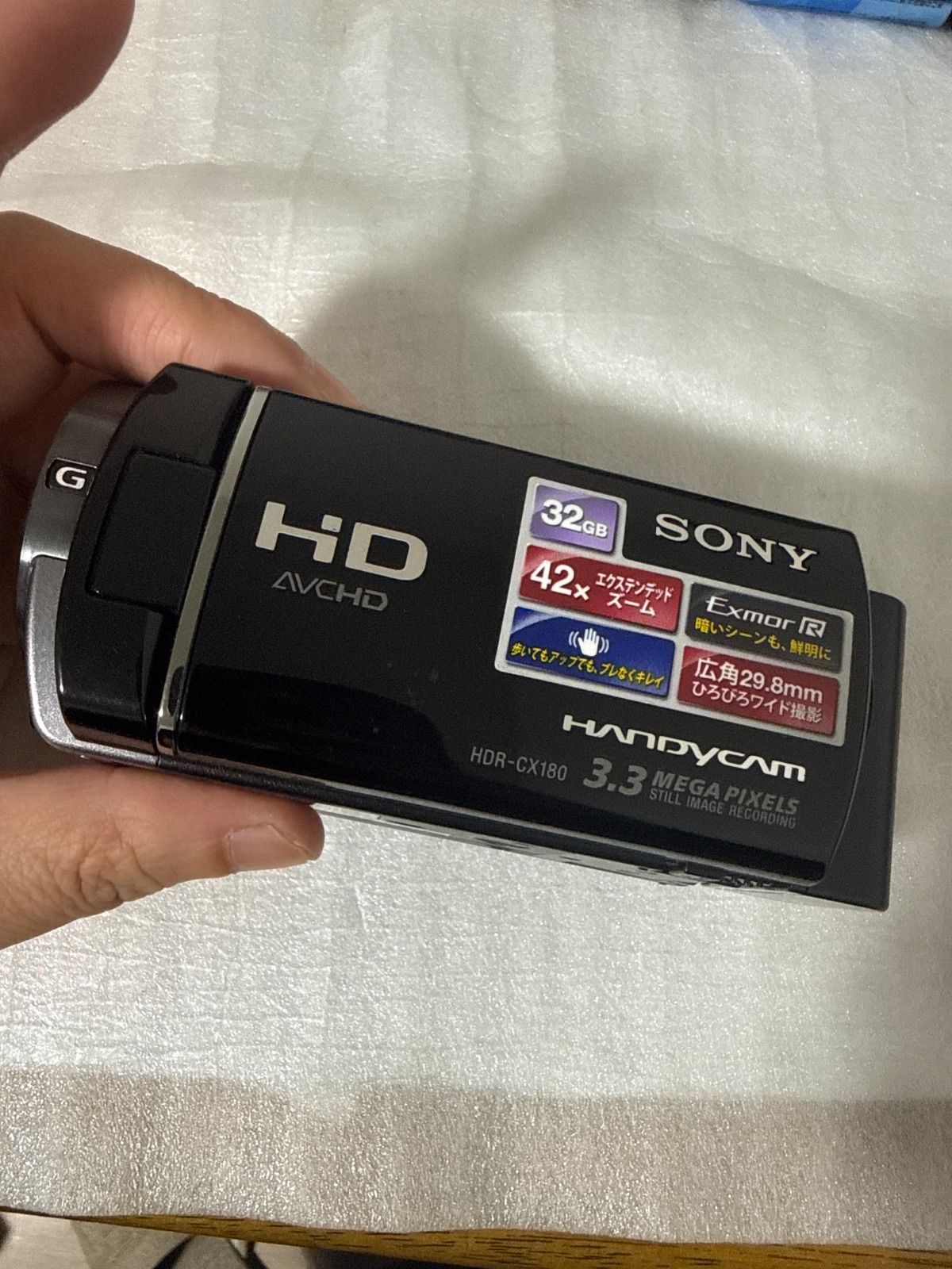 ❗️動作良好❗️デジカメ　本体　SONY HDR-CX180