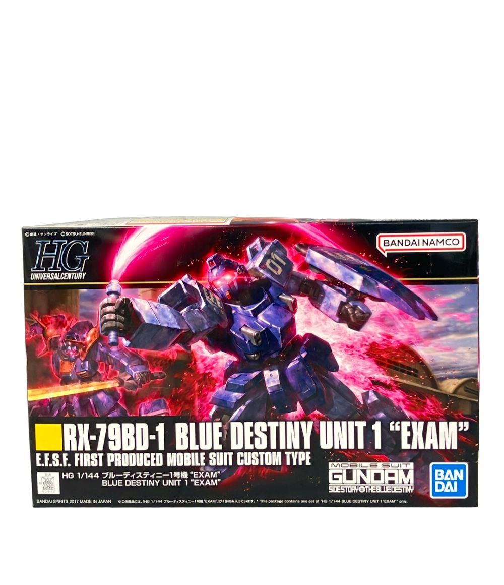 バンダイ 機動戦士ガンダム HG 1/144 RX-79BD-1 ブルーディスティニー1号機“EXAM” プラモデル 4,691円