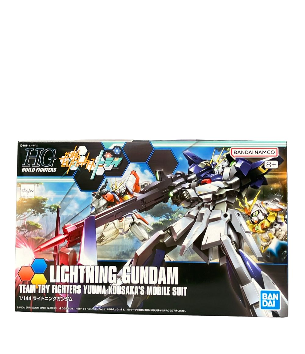 バンダイ ガンダムビルドファイターズトライ HG 1/144 ライトニングガンダム プラモデル