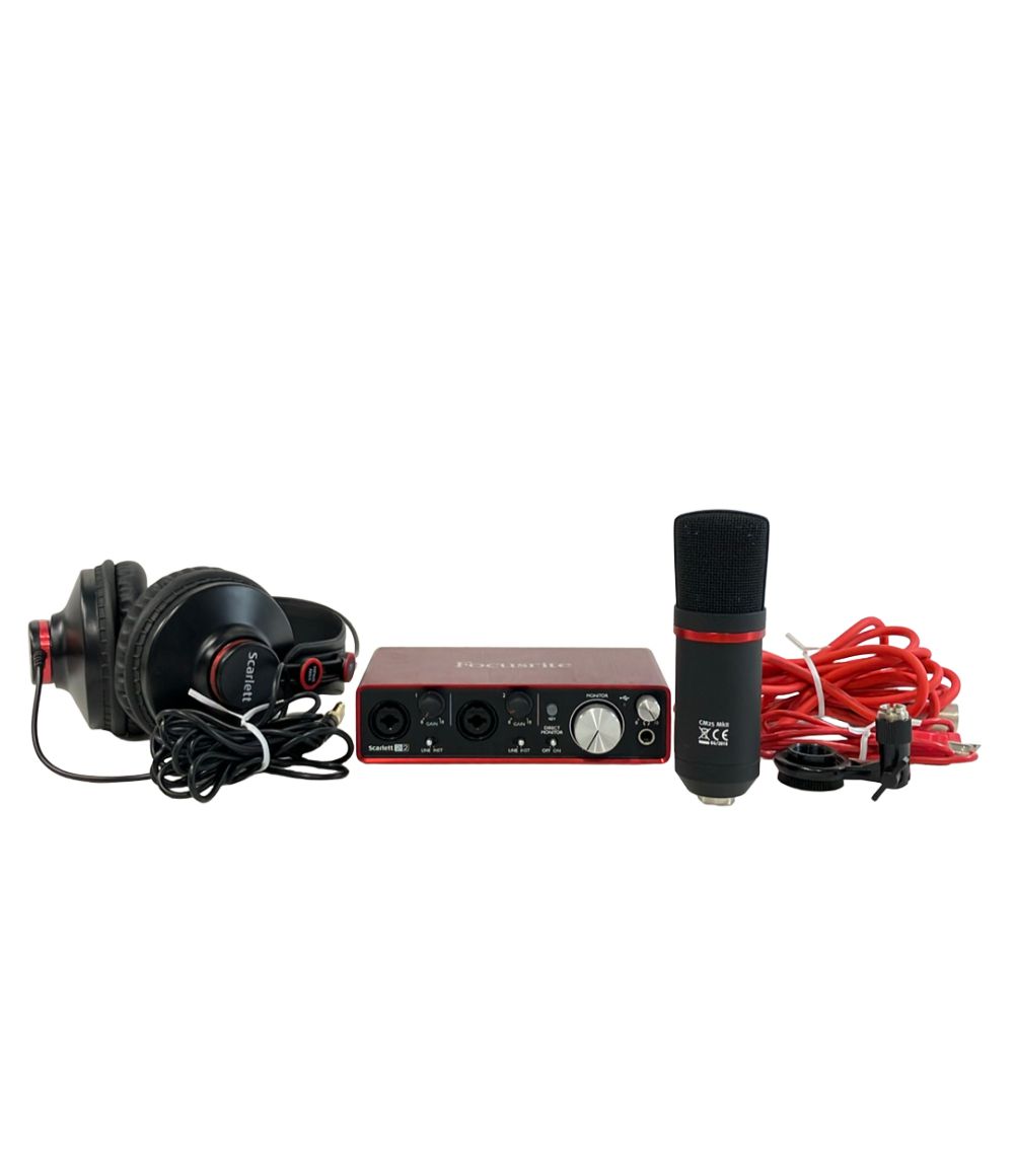 フォーカスライト オーディオインターフェース Scarlett 2i2 Studio Focusrite