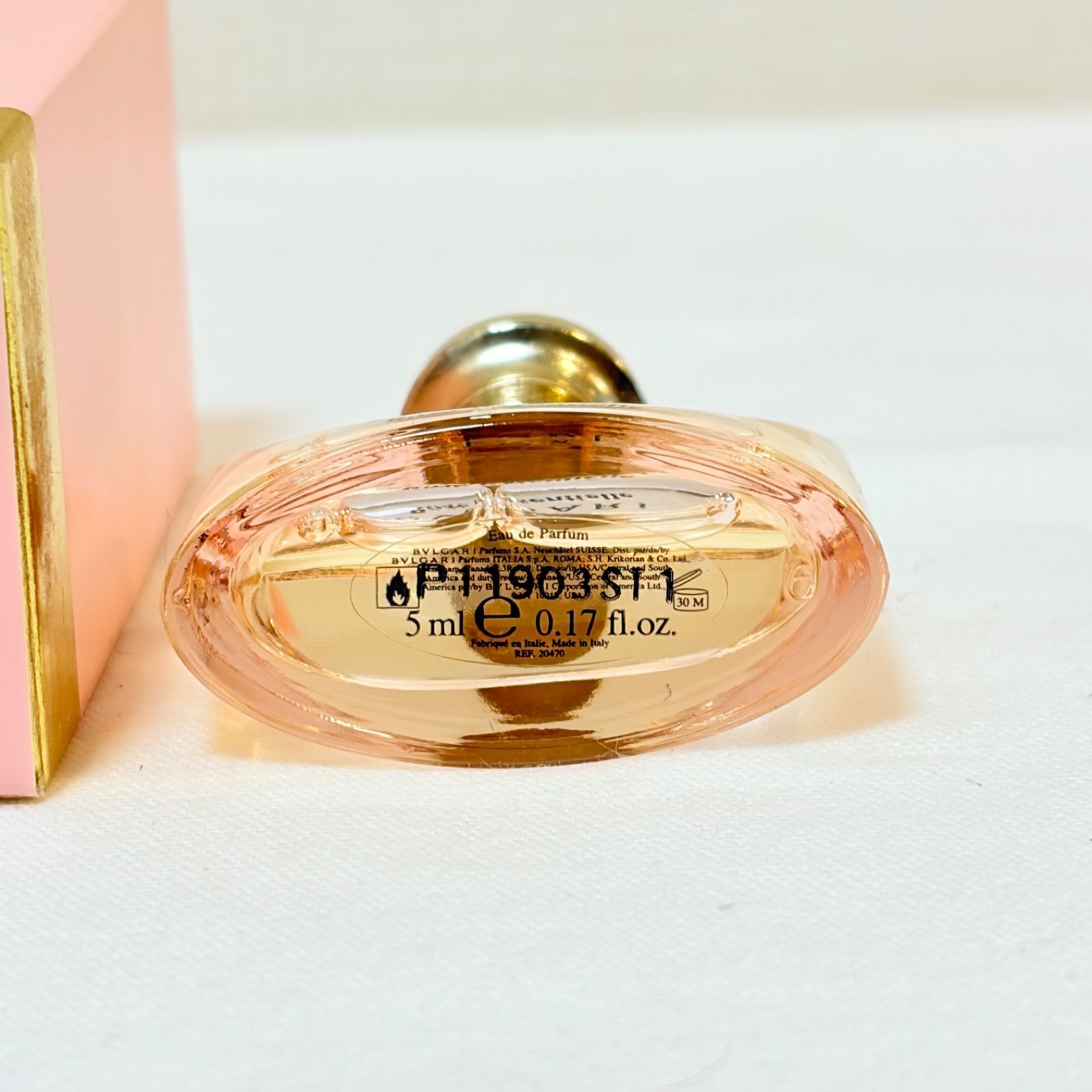 新品未使用 BVLGARI Rose Essentielle eau de parfum ブルガリ ローズ