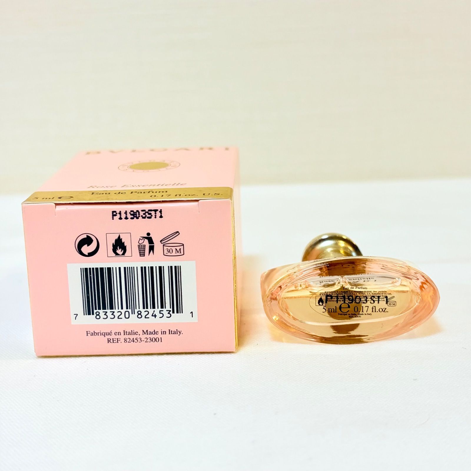 新品未使用 BVLGARI Rose Essentielle eau de parfum ブルガリ ローズ