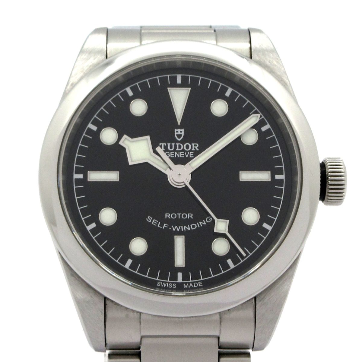 TUDOR(チューダー/チュードル) 腕時計 ヘリテージ ブラックベイ 36 79500 メンズ SS/10コマ+余り2コマ 黒