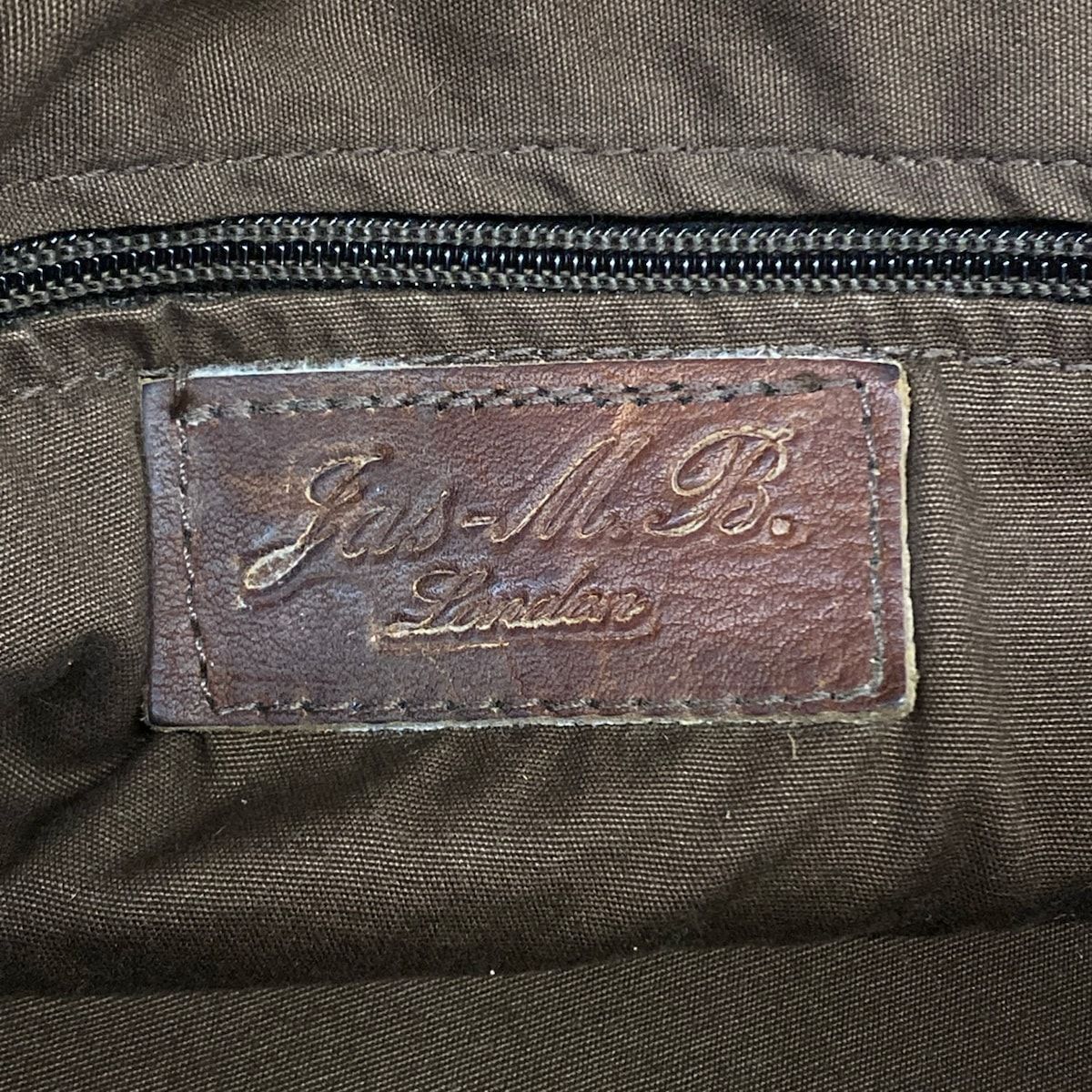 JAS M.B.(ジャスエムビー) トートバッグ - ダークブラウン レザー 