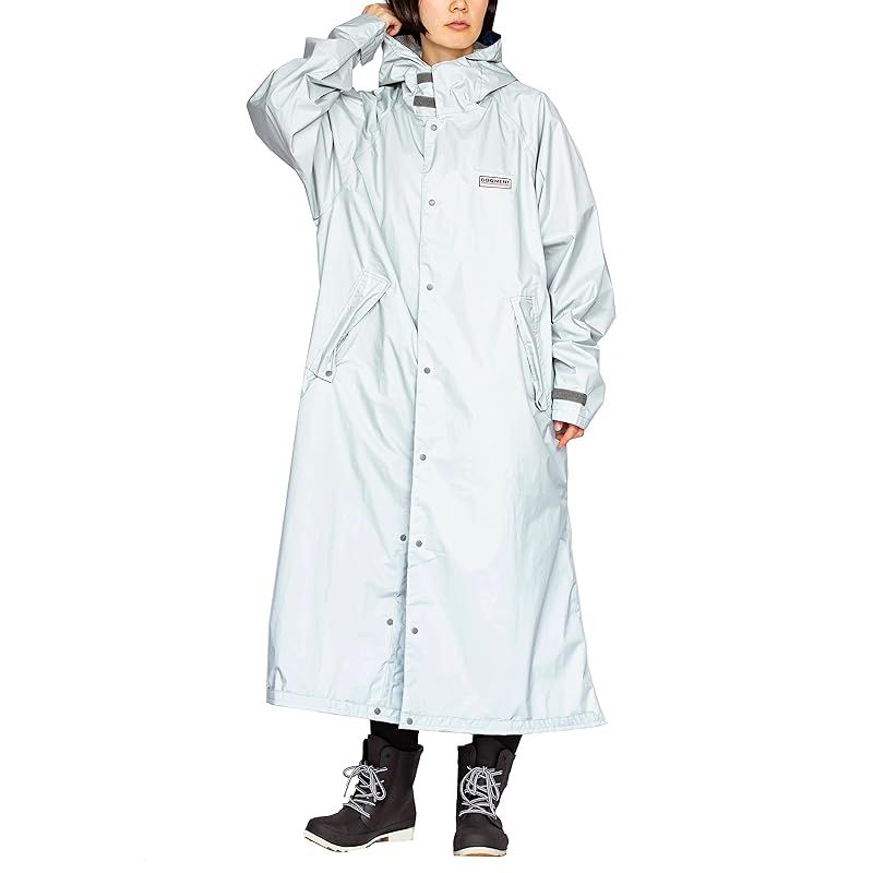 【新品】 Doqment(ドキュメント)防水 透湿 総裏メッシュ 通勤 通学 作業 レジャー 東レエントラント使用コート 7260 シルバー S 0