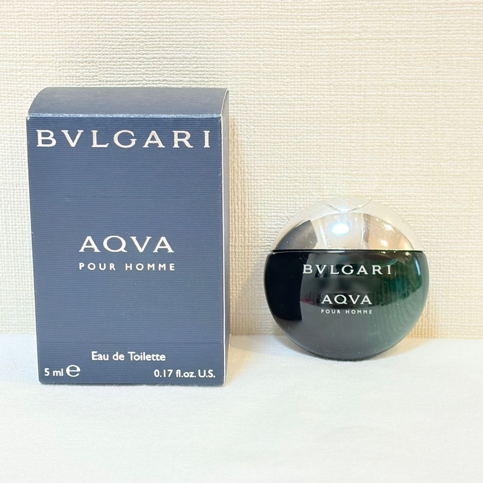 新品未使用 BVLGARI AQVA pour homme eau de toilette ブルガリ アクア 