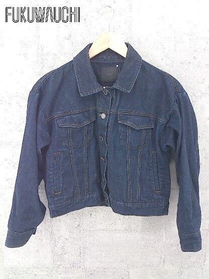 ◇ KBF アーバンリサーチ 長袖 Gジャン デニム ジャケット ONE インディゴ * 1002798799851 【中古】 【1002798799851】