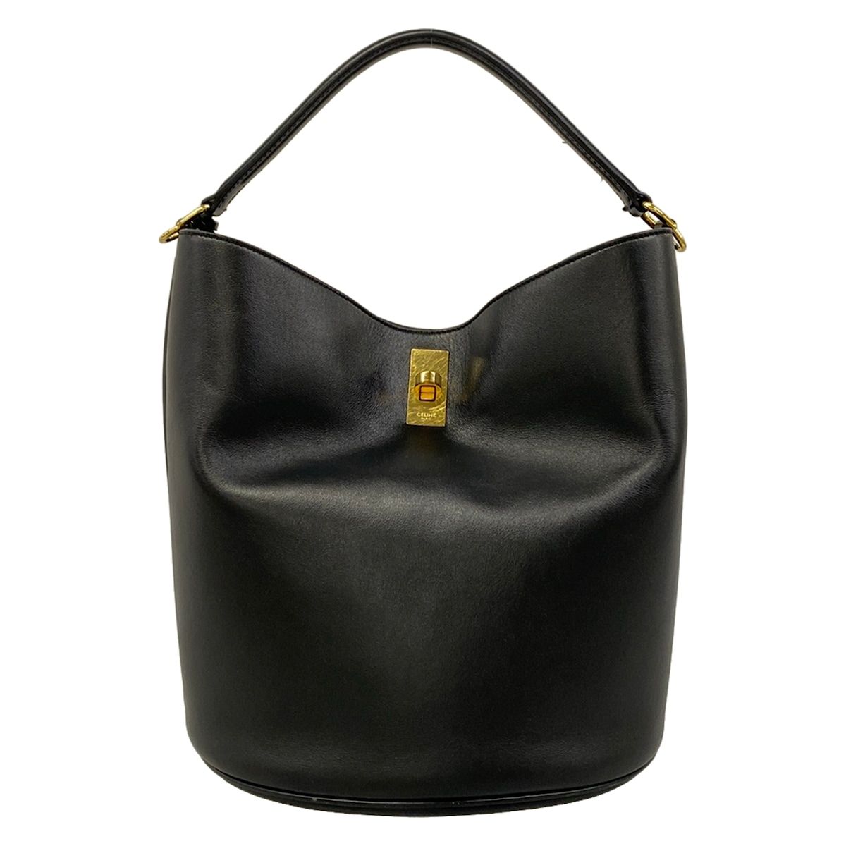 CELINE(セリーヌ) ハンドバッグ バケット16(セーズ)バッグ 195573CR4.38NO 黒