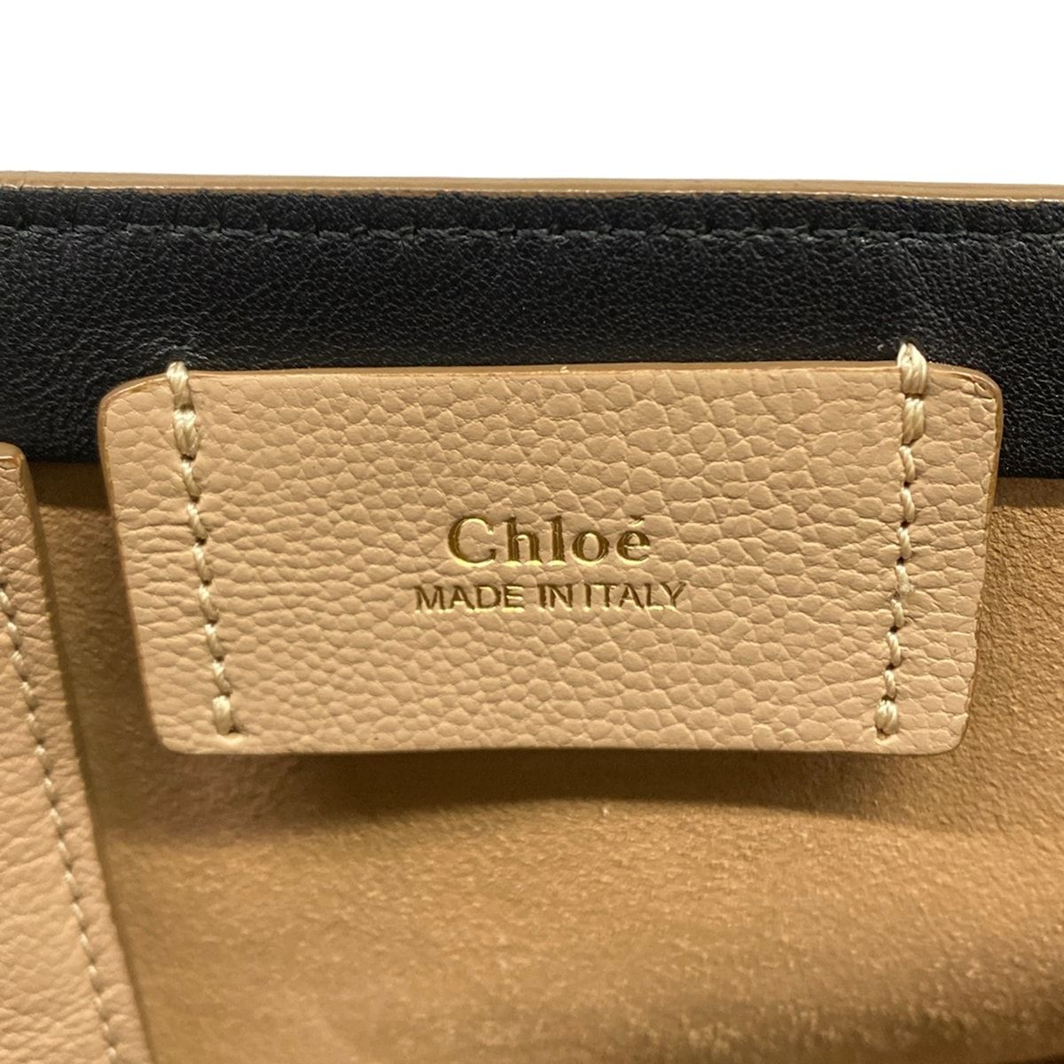Chloe(クロエ) トートバッグ ディラン ベージュ レザー - メルカリ