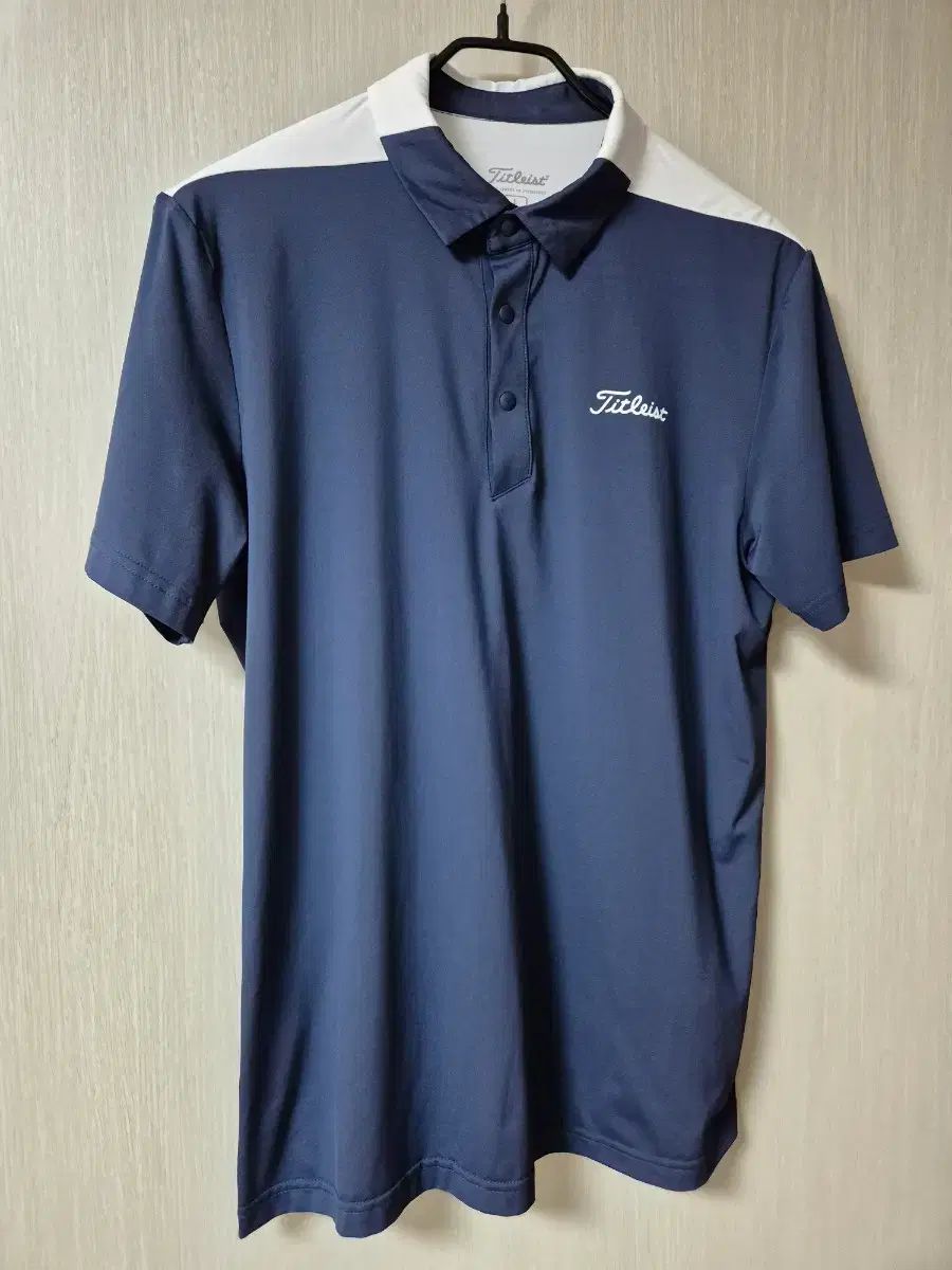 タイトリスト ゴルフ 半袖 ポロTシャツ ネイビー 100